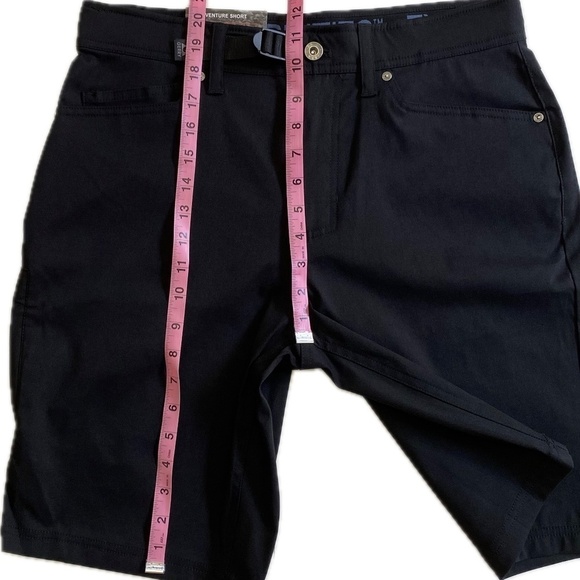 Gerry Men's Venture Short, Black, Waist 30, Built-in Belt, Zippered Pockets, NWT - Picture 10 of 13